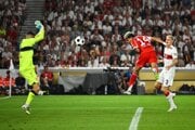 Luis Diaz strieľa gól v drese Bayernu