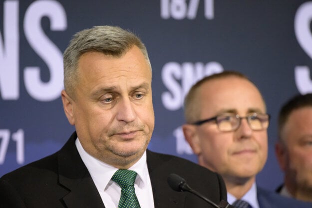 Predseda SNS a podpredseda parlamentu Andrej Danko. (zdroj: TASR)