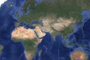 Afrika je na mapách nepomerne malá. 