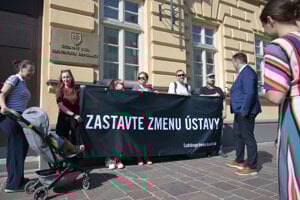 Ľudskoprávna koalícia žiada zastavenie novely ústavy.