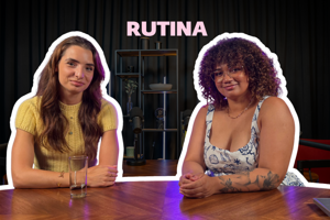 Janka Slačková a Tímea Krauszová v podcaste Rutina.