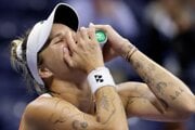 Markéta Vondroušová na tohtoročnom turnaji US Open.