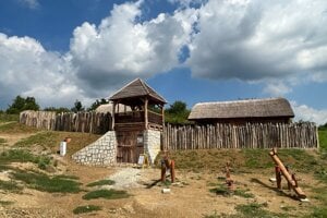 Archeopark vo Veľkom Šariši.