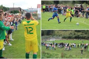 Zábiedovo zažilo v nedeľu veľký futbalový deň. 