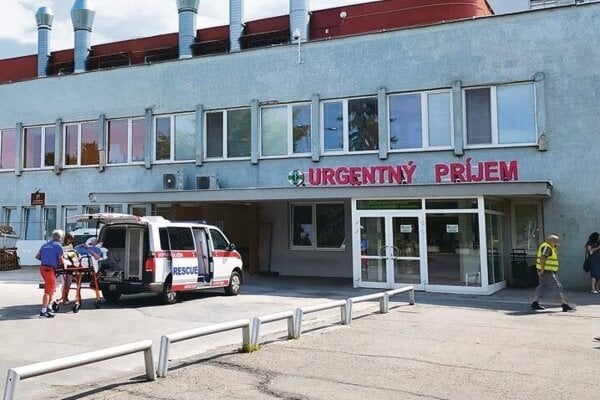 Urgentný príjem v Nových Zámkoch.
