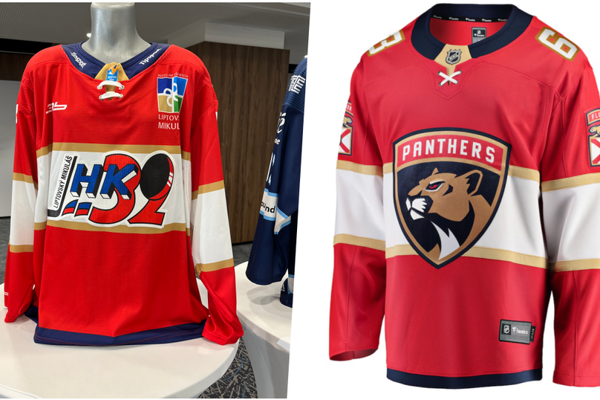 Dres Liptovského Mikuláša a Floridy Panthers.