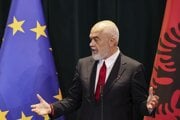 Albánsky premiér Edi Rama.