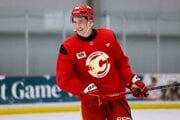 Samuel Honzek počas prípravného kempu pred novou sezónou. 