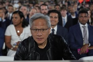 Jensen Huang, šéf spoločnosti Nvidia. 