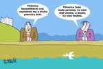 Karikatúra dňa: Pol na pol 16. septembra