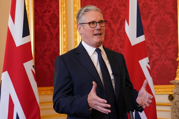 Britský premiér Keir Starmer. 