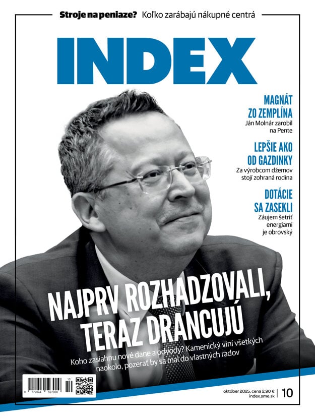 Článok nájdete v októbrovom vydaní magazínu INDEXU. Výhodne si ho predplaťte kliknutím na titulku. (zdroj: SITA/Bokor Tomáš)