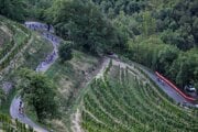 Pelotón pretekov mužov do 23 rokov na ME vo Francúzsku.