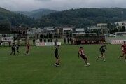 Momentka zo zápasu Banská Bystrica B - Rimavská Sobota.