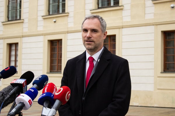 Predseda Českej pirátskej strany Zdeněk Hřib. 