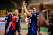 FUtsalisti Lučenca. Na snímke v strede Igor Leovski.
