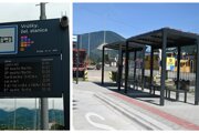 Konečná vo Vrútkach má ako jediná digitálnu tabuľu. Ľudia si pri nej aj tak musia pomôcť mobilom. 