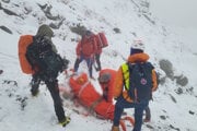 Záchranu českého turistu komplikovalo zlé počasie.