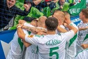 Radosť hráčov FC Tatran Prešov
