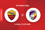 AS Rím - Viktoria Plzeň: ONLINE prenos zo zápasu 3. kola ligovej fázy Európskej ligy.