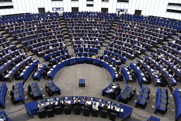 Európsky parlament v Štrasburgu.
