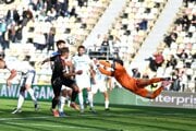 Momentka zo zápasu Rijeka - Sparta Praha
