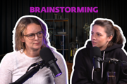 Neurovedkyňa Dominika Fričová a vedecká novinárka Denisa Prokopčáková v podcaste Brainstorming.