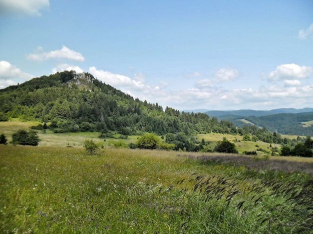 Pohorie Vyšehrad v roku 2014.
