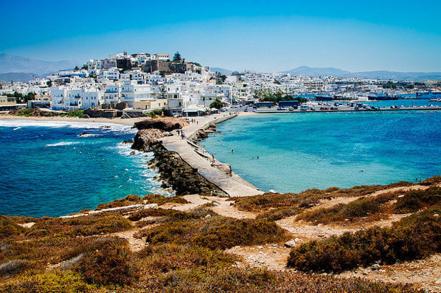 Ostrov Naxos.