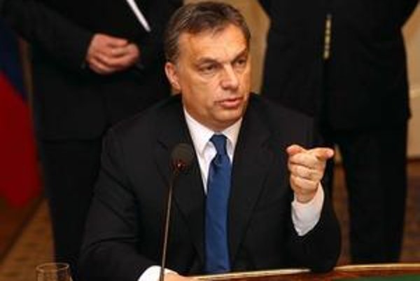Premiér Orbán.