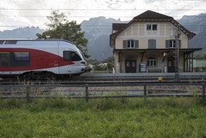Vlaková stanica v Saleze.