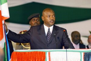 Prezident Burundi Pierre Nkurunziza.