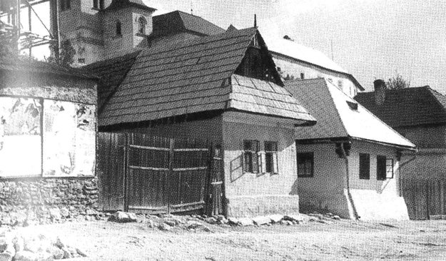 Mariánska ulica v roku 1930.