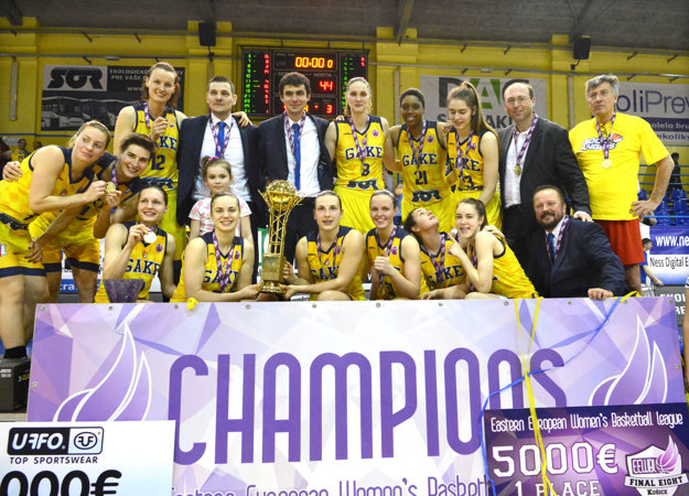Šampiónky súťaže. Domáce prostredie vo Final Eight využili košické basketbalistky naplno.