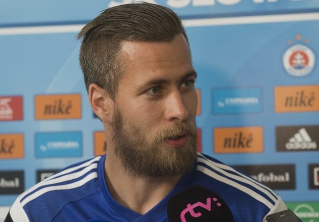 Na zraze ale nechýbal útočník Jakub Mareš, ktorý sa po prestupe z MFK Ružomberok stal prvou predsezónnou akvizíciou Slovana.