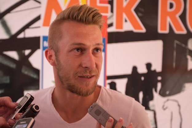 Stredopoliar Martin Nagy sa prišiel rozlúčiť s bývalými spoluhráčmi, pretože jeho novým pôsobiskom sa stal maďarský ETO FC Győr.