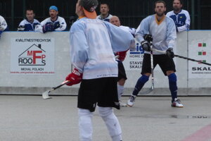 Skalická hokejbalová liga, semifinále Havana - Adidas