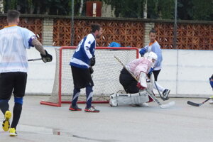 Skalická hokejbalová liga, semifinále Havana - Adidas