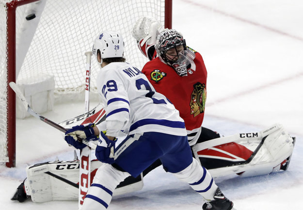 William Nylander efektným zakončením rozhodol zápas Toronta s Chicagom.