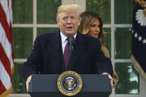 Donald Trump s manželkou Melaniou.