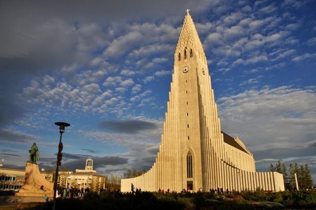 Ikonický kostol Hallgrimskirkja