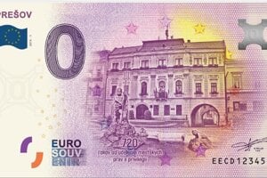 Nulová bankovka Prešov.
