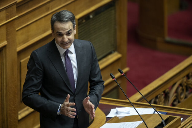 Grécky premiér Kyriakos Mitsotakis.