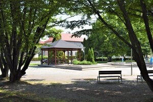 Hviezdoslavov park v Martine.