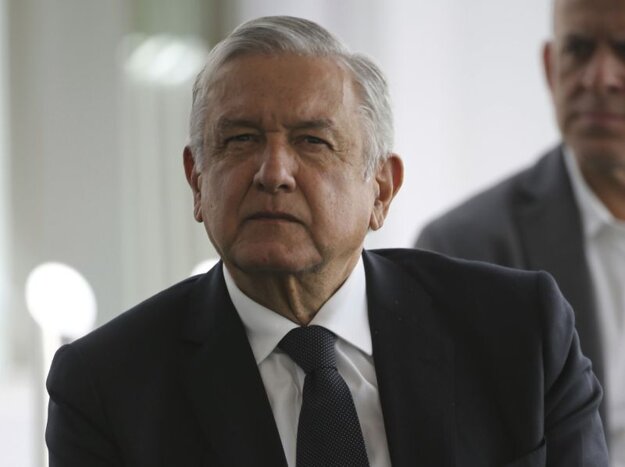 Mexický prezident Andrés Manuel López Obrador.