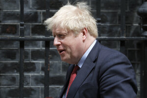 Britský premiér Boris Johnson.