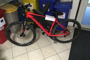 Pravdepodobne ukradnutý bicykel