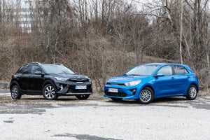 Kia Stonic a Kia Rio