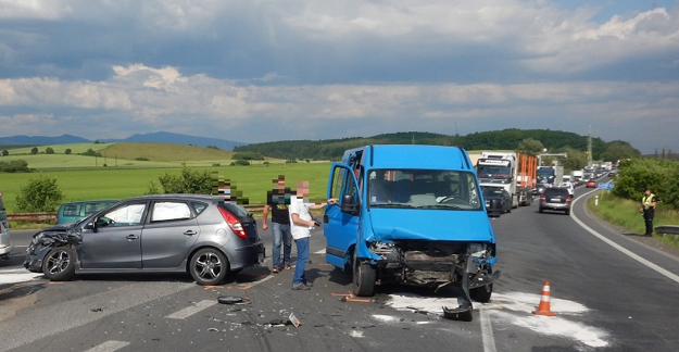 Nehoda pri Lieskovci.
