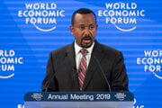 Etiópsky premiér Abiy Ahmed.